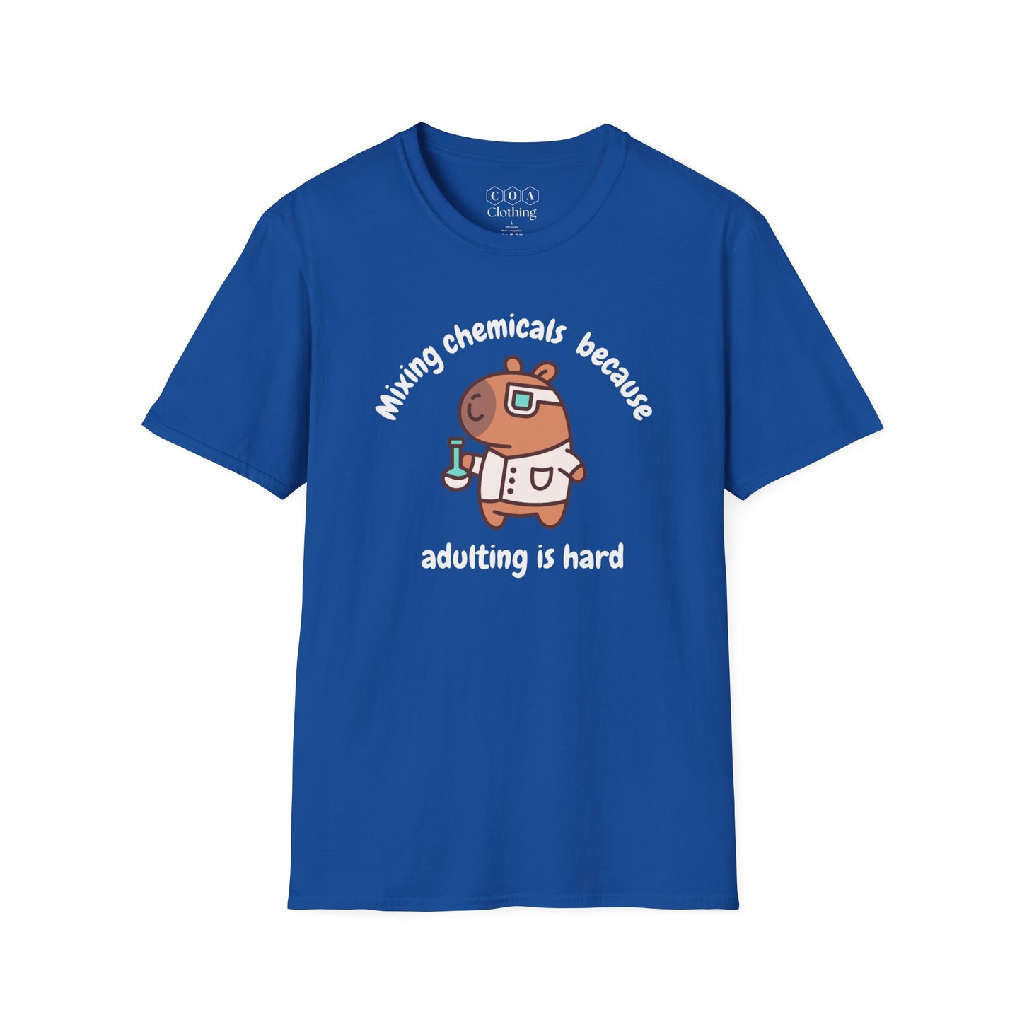 Mixing Chemicals Because Adulting Is Hard T-shirt