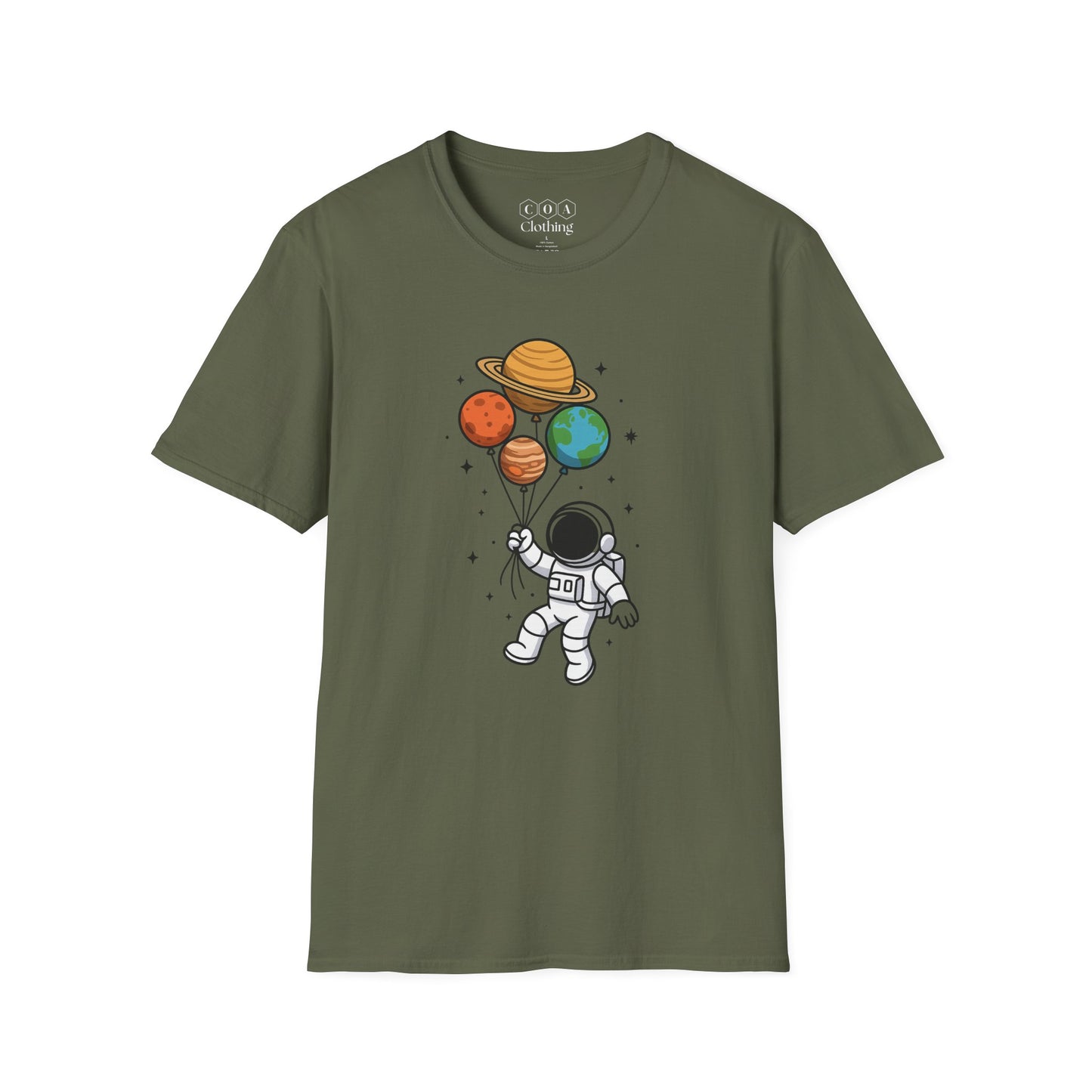 Astronaut and Planets T-shirt