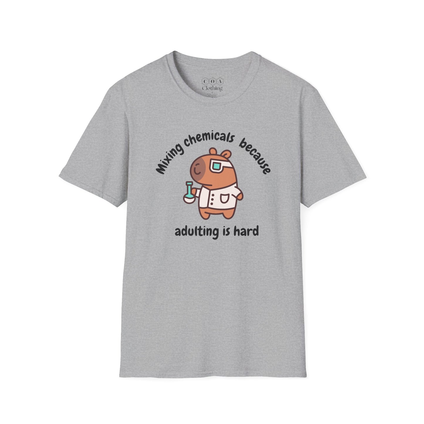 Mixing Chemicals Because Adulting Is Hard T-shirt