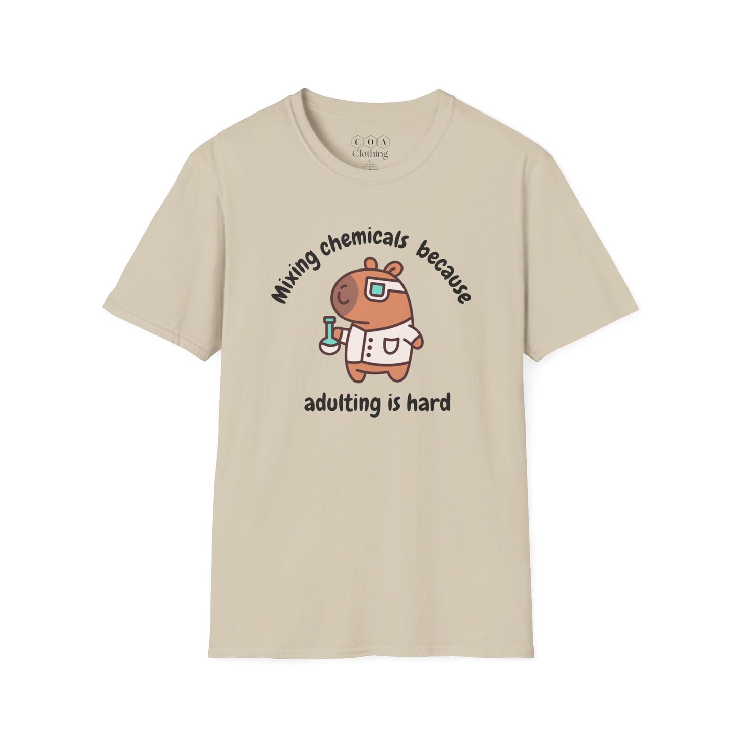Mixing Chemicals Because Adulting Is Hard T-shirt