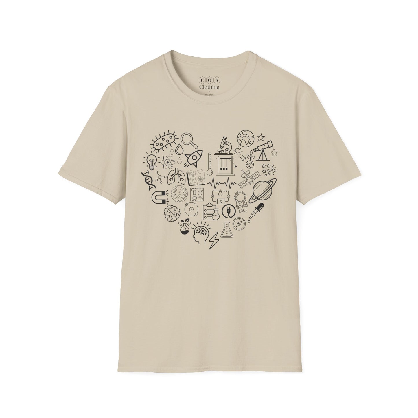Science Heart T-shirt