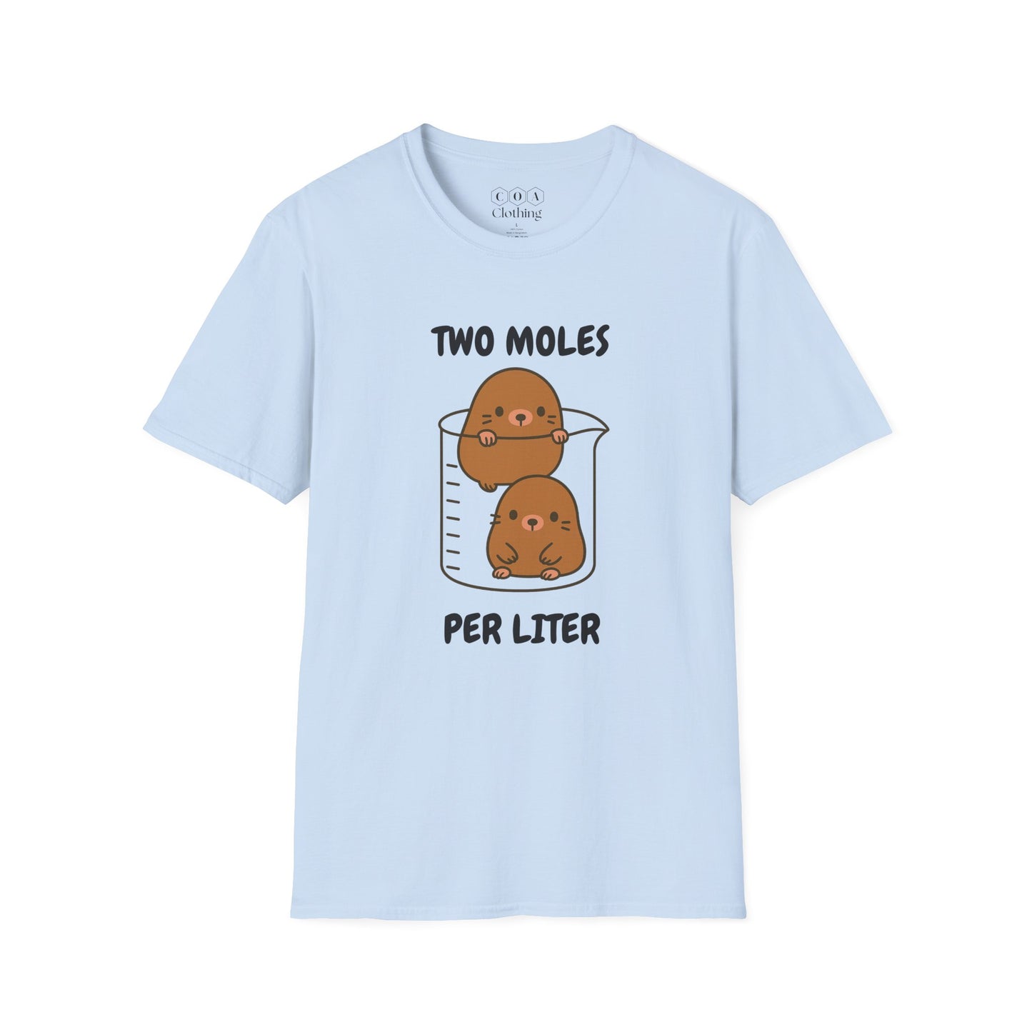 2 Moles Per Liter T-shirt
