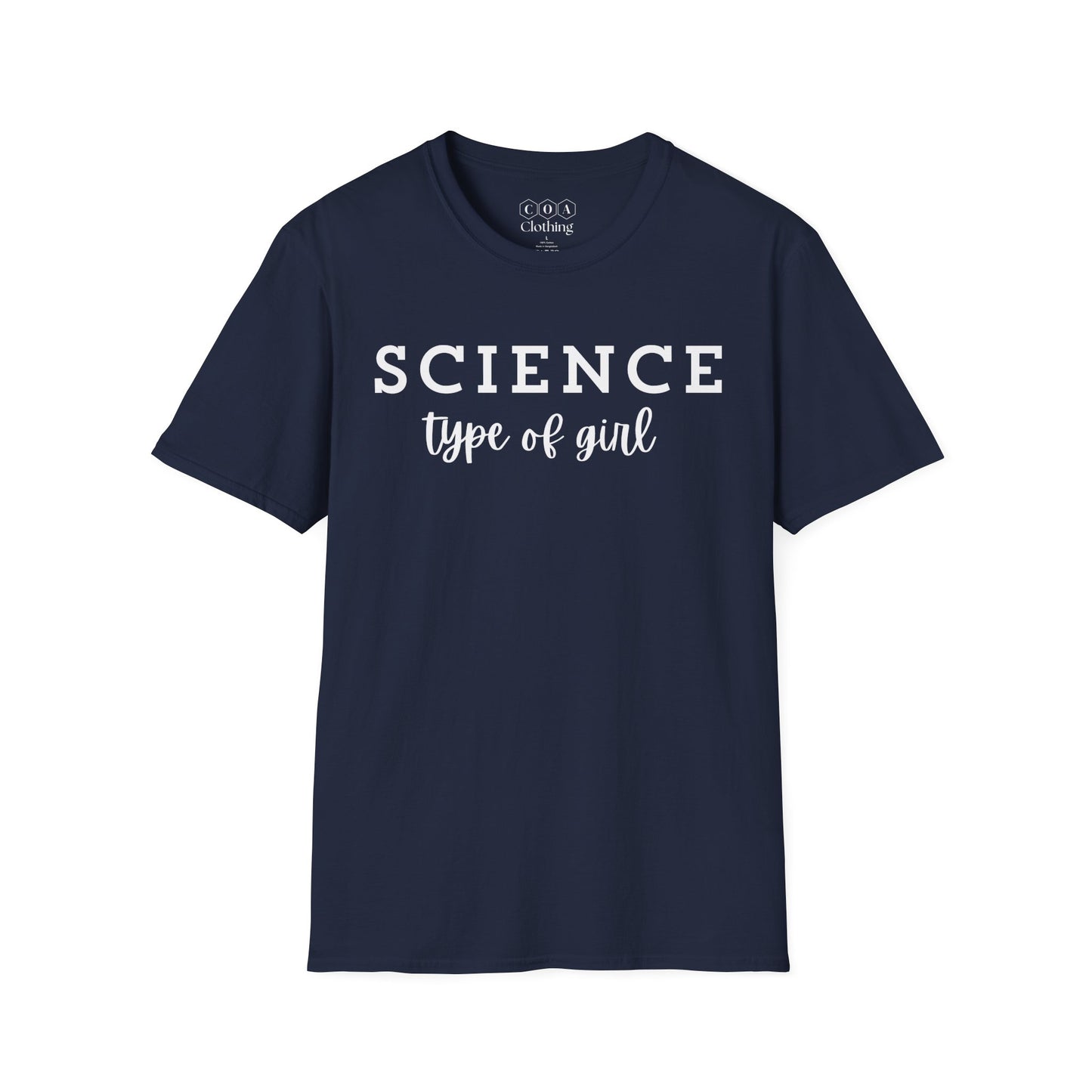 Science Type Of Girl T-shirt