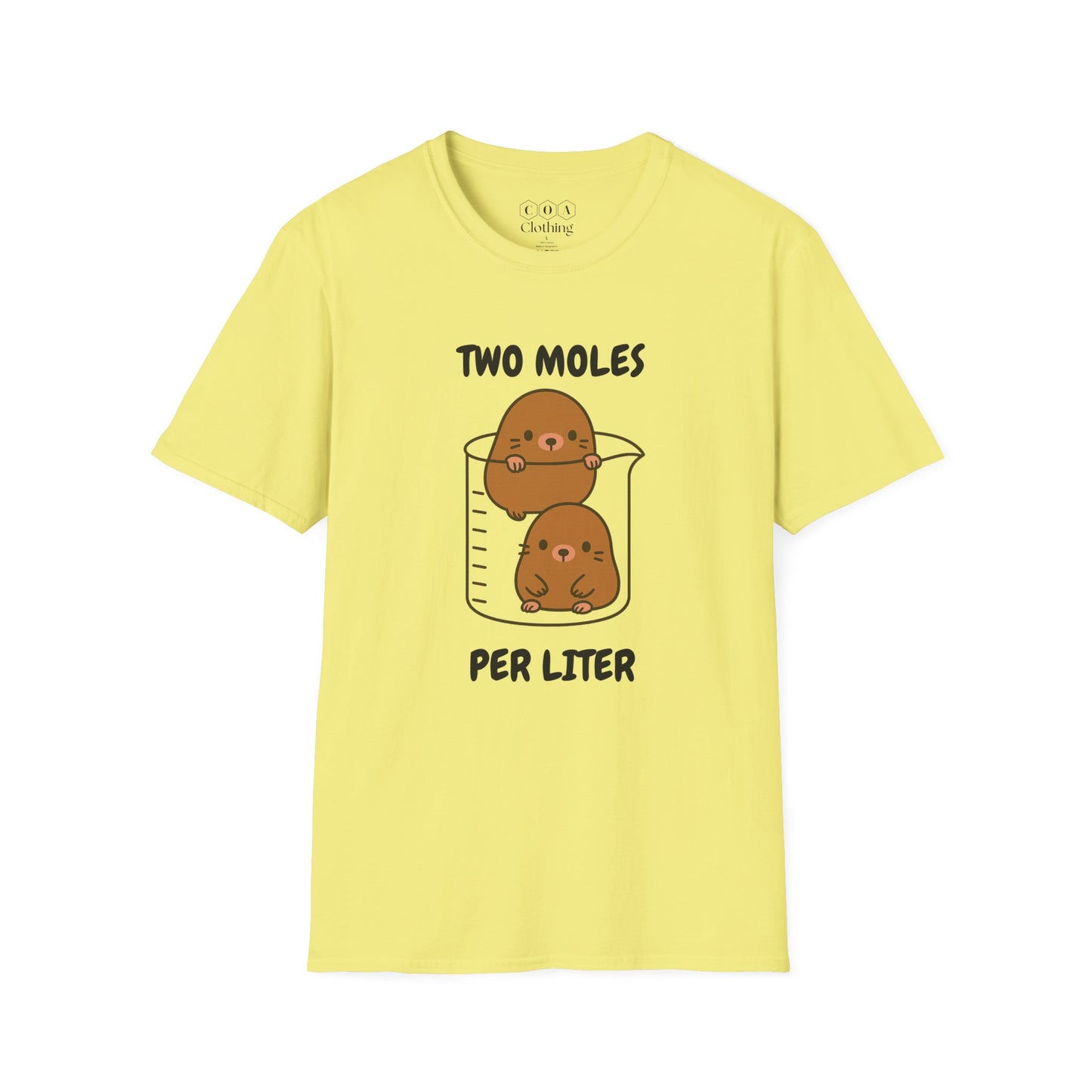 2 Moles Per Liter T-shirt