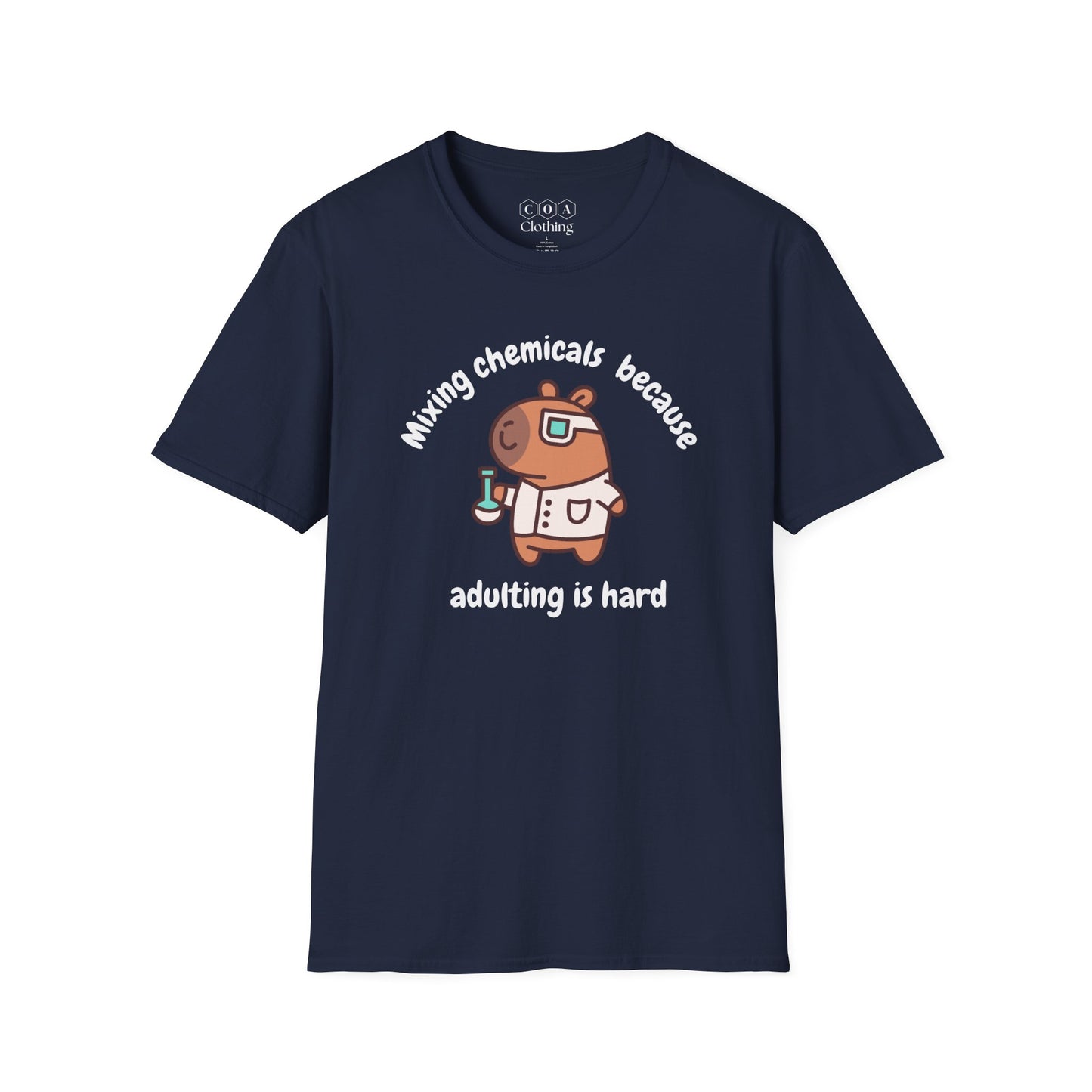 Mixing Chemicals Because Adulting Is Hard T-shirt
