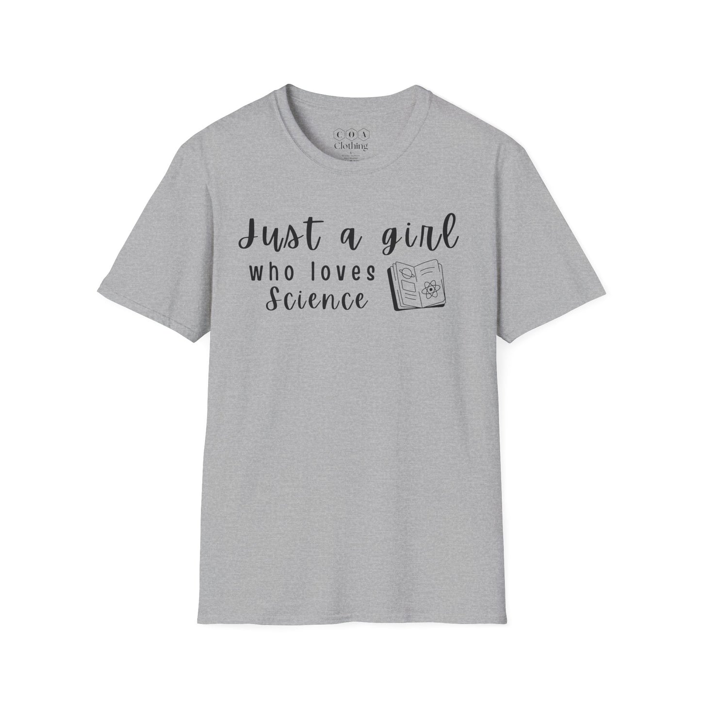 Just A Girl Who Loves Science T-shirt
