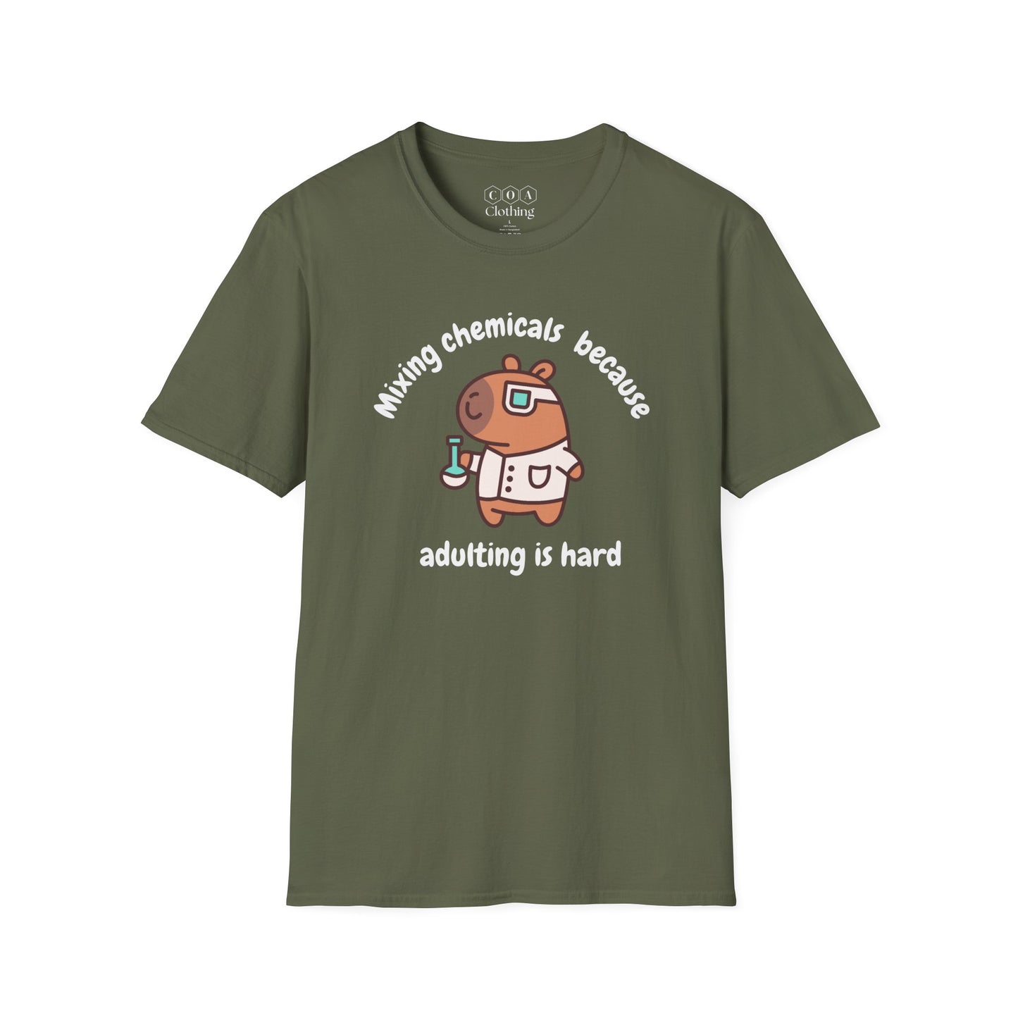Mixing Chemicals Because Adulting Is Hard T-shirt