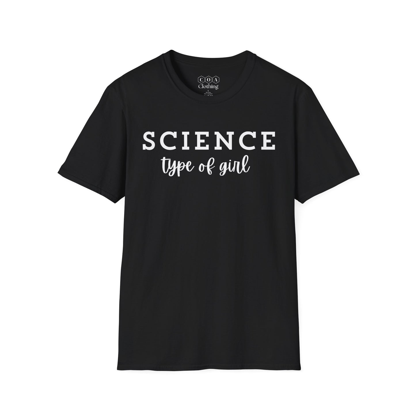 Science Type Of Girl T-shirt
