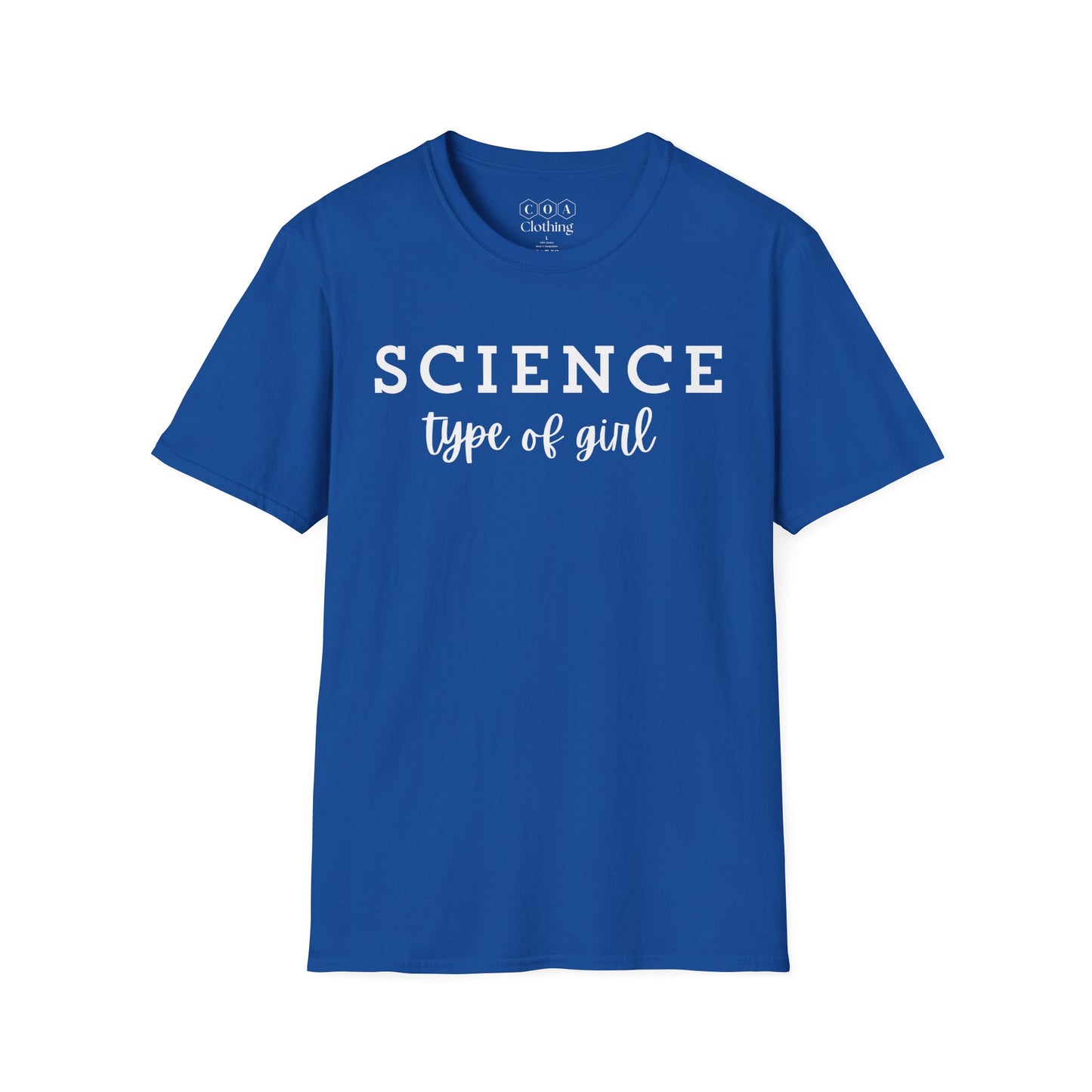 Science Type Of Girl T-shirt