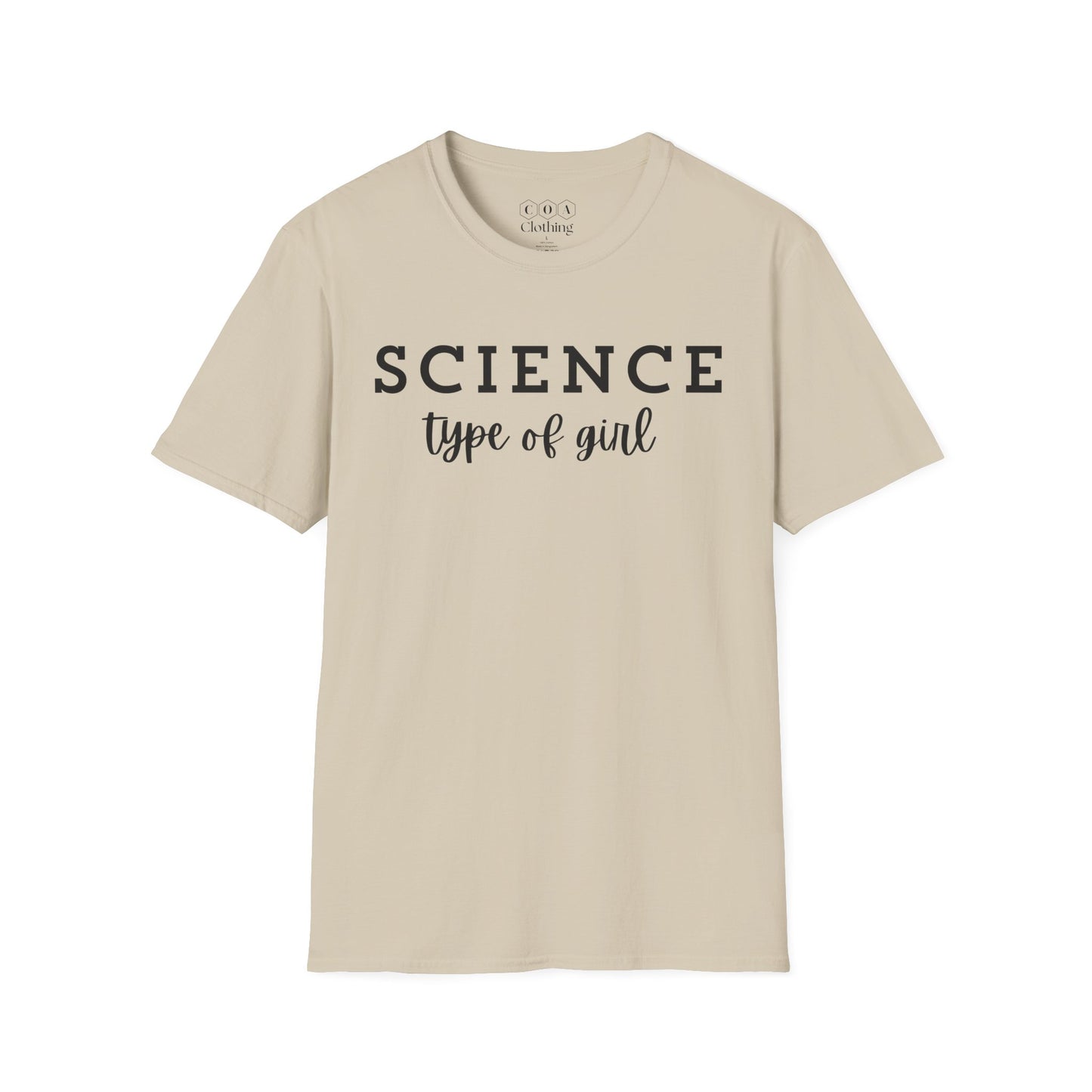 Science Type Of Girl T-shirt