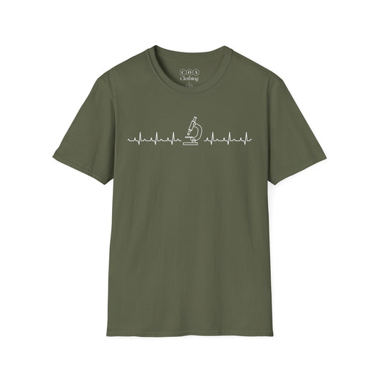 Heartbeat Microscope T-shirt