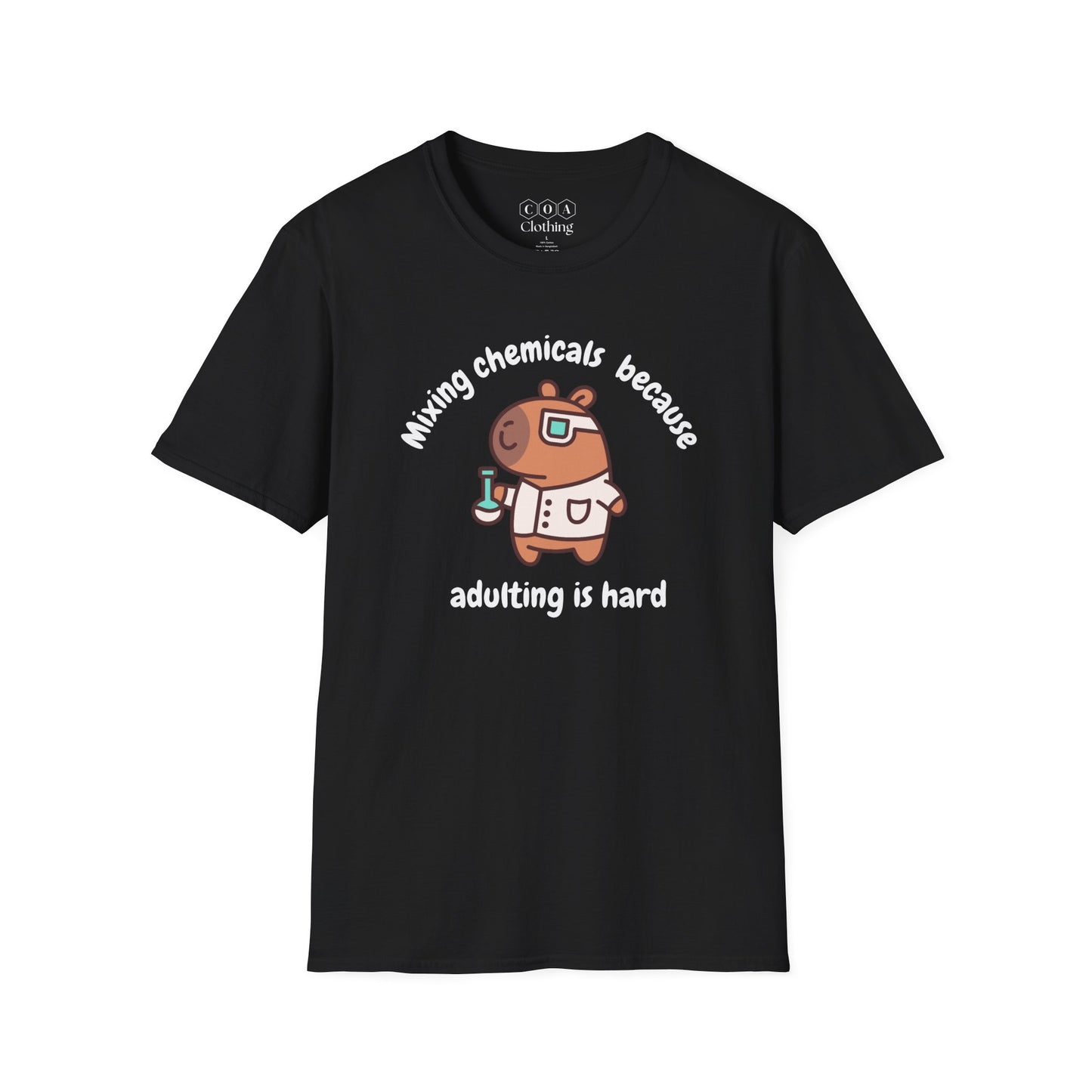 Mixing Chemicals Because Adulting Is Hard T-shirt