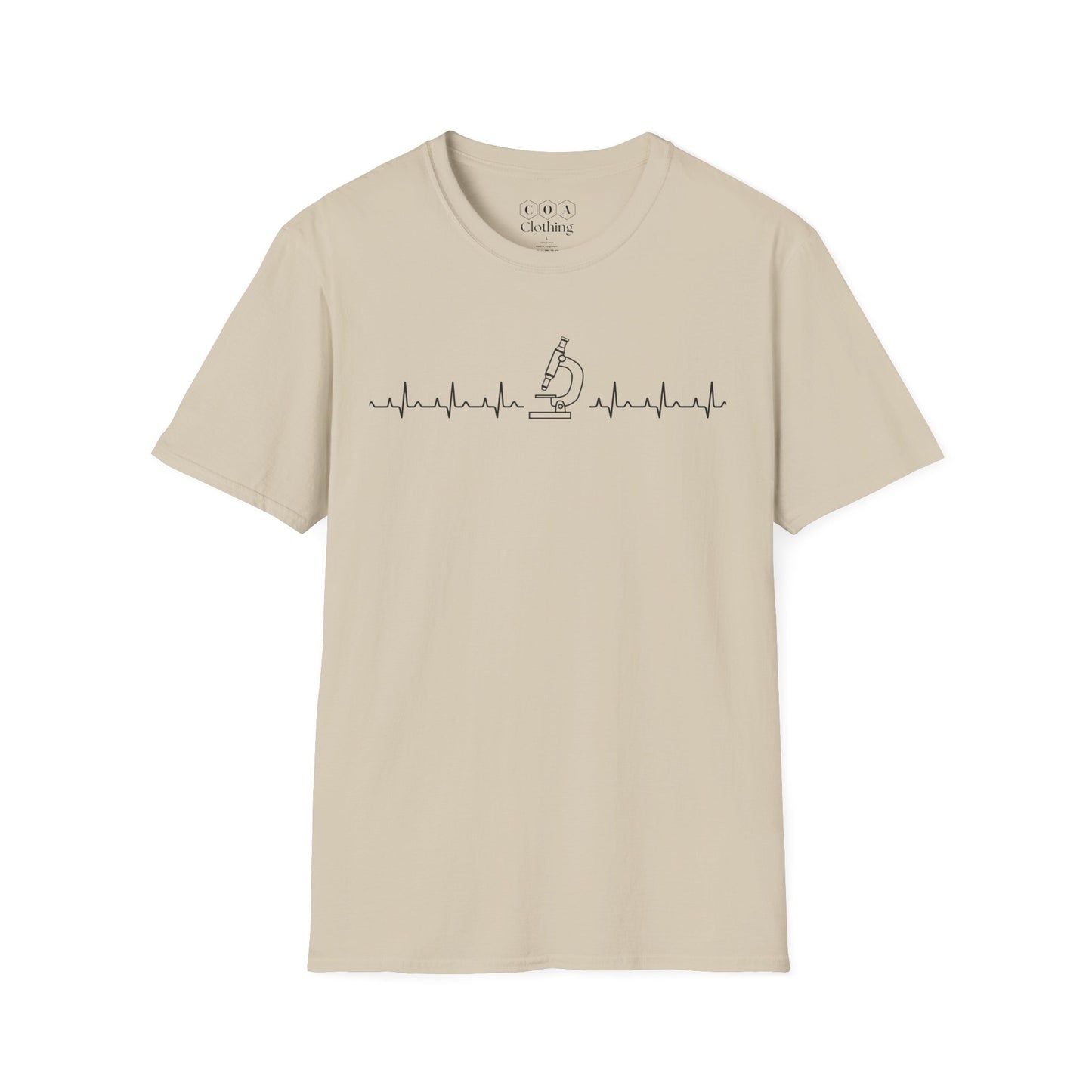 Heartbeat Microscope T-shirt
