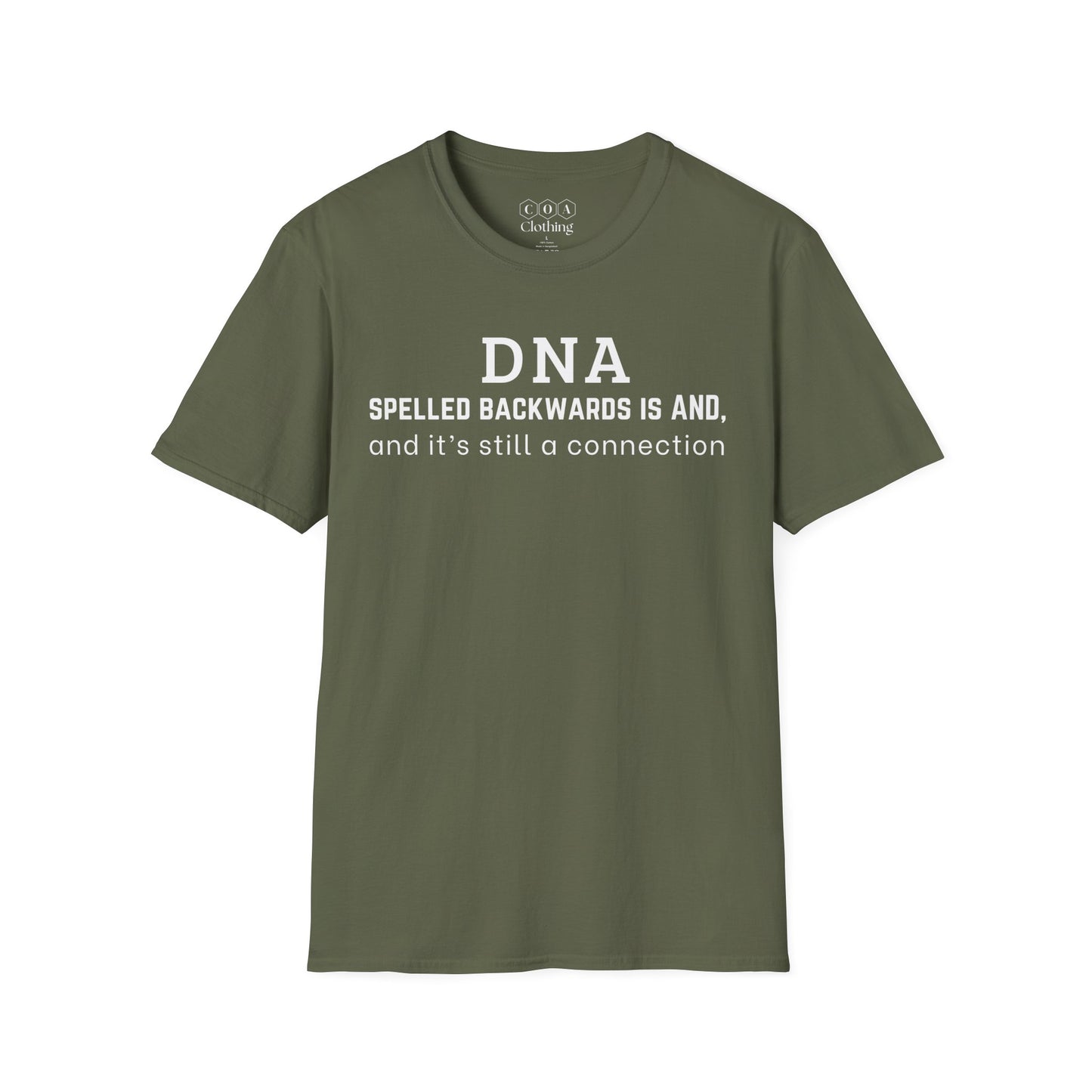 DNA Spelled Backwards T-shirt