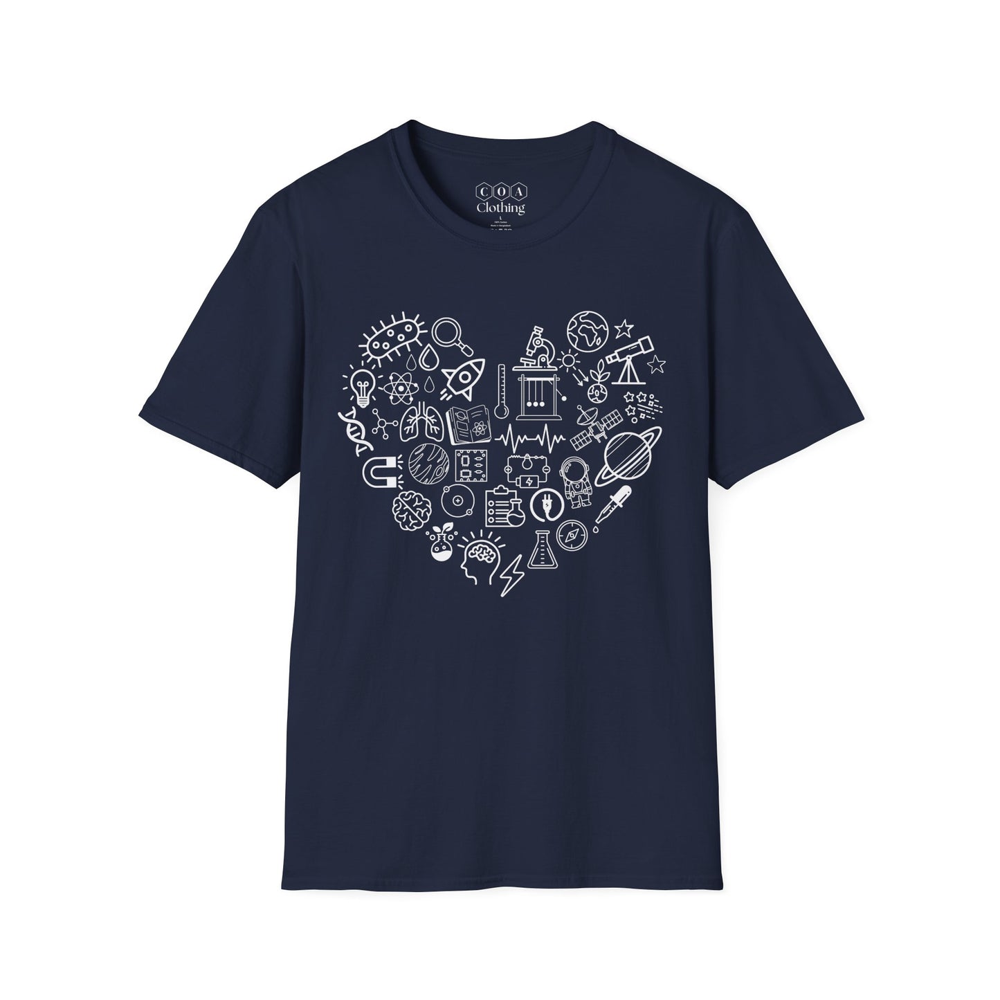 Science Heart T-shirt