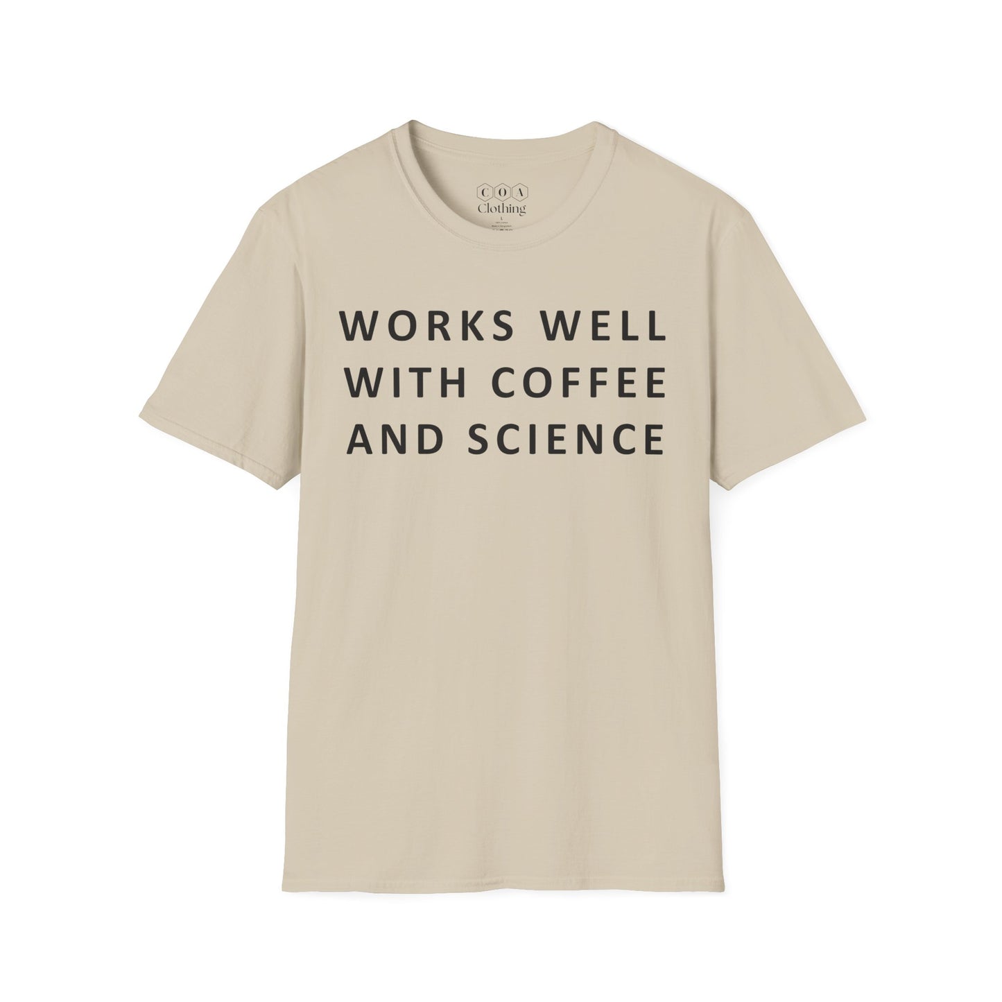 Works Well With Coffee T-shirt