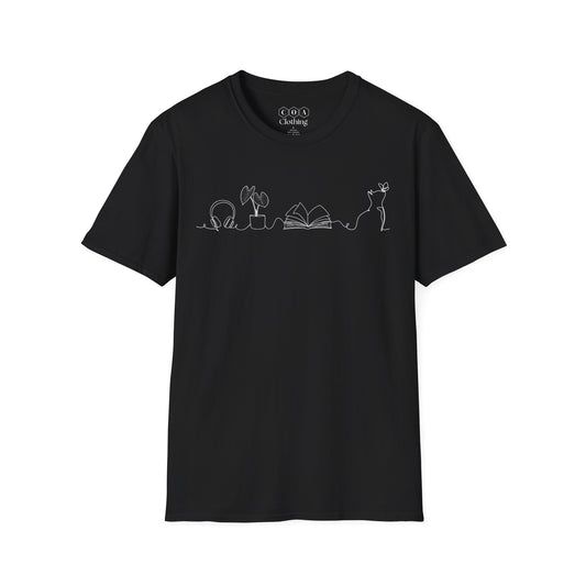 Minimalistic Line Art T-shirt