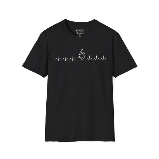 Heartbeat Microscope T-shirt