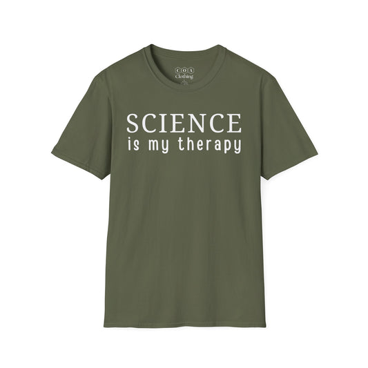 Science Is My Therapy T-shirt