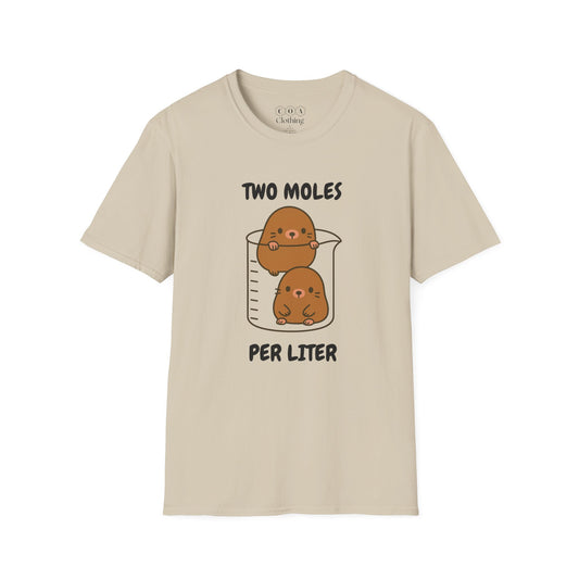 2 Moles Per Liter T-shirt