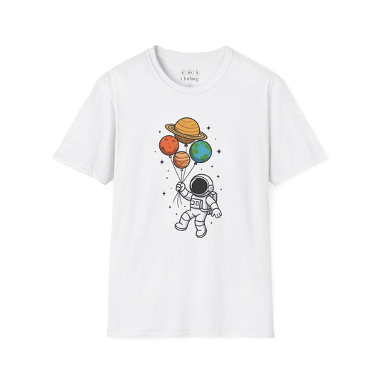 Astronaut and Planets T-shirt
