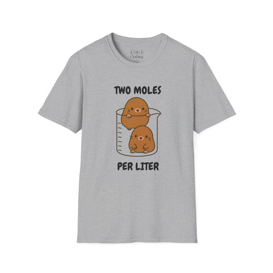 2 Moles Per Liter T-shirt